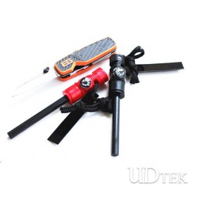 Outdoor servival multi Magnesium fire starter with compass UD06026